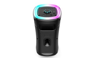 مكبر صوت محمول مزدوج بحجم 4 بوصات مع عربة للحفلات والفعاليات الخارجية - Product Image 2