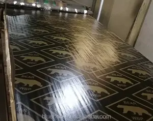 Papel de película impregnada de resina fenólica de 4 '* 8' para madera contrachapada con revestimiento de película - Product Image 4