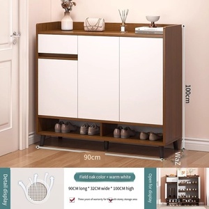 Mueble <span class=keywords><strong>zapatero</strong></span> nórdico de estilo simple, multicolor y con capacidad para todo tipo de calzado, diseñado para la entrada de la sala de estar. - Product Image 6