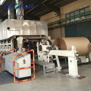 Leizhan automatic carton packaging line machines of recycling waste paper