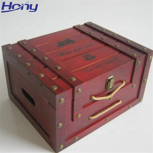 Boîte-cadeau rustique en <span class=keywords><strong>bois</strong></span> <span class=keywords><strong>vin</strong></span> bière transport en <span class=keywords><strong>bois</strong></span> affichage <span class=keywords><strong>caisse</strong></span> étui <span class=keywords><strong>vin</strong></span> Champagne porte-bouteille pour 6 bouteilles maison Bar décor - Product Image 6