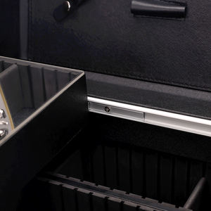 <span class=keywords><strong>Valise</strong></span> <span class=keywords><strong>de</strong></span> voyage portable pour barbier avec serrure mallette en aluminium durable transportant une mallette à outils pour barbier - Product Image 6