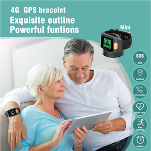 L20 Personal Emergency PERS <span class=keywords><strong>Aide</strong></span> d'urgence instantanée Détection de chute Cellulaire 4G LTE Smartwatch Pour personnes âgées <span class=keywords><strong>à</strong></span> la maison - Product Image 2