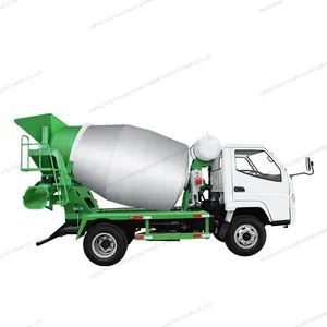 Ihracat için çimento karıştırma makinesi kamyon karıştırma davul çimento tankı kamyon