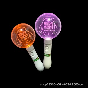 แท่งไฟคอนเสิร์ตแบบมือถือ ขนาด 10x10 ซม. อะคริลิค ควบคุมด้วย DMX 15 สี ไฟฟลูออเรสเซนต์ สำหรับงานเวที - Product Image 3