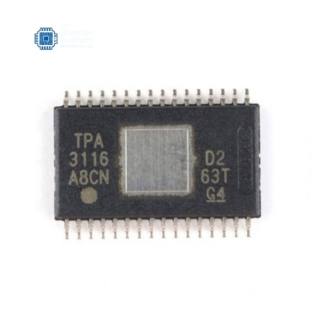 original chip TPA3116D2 3116D2 patch HTSSOP-32 2-channel Class D audio amplifier TPA3116D2DADR