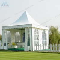 Tente de réception imperméable en PVC blanc de haute qualité, 3Mx3M, 5Mx5M, 10Mx10M, pour événements, mariages et fêtes