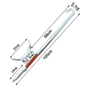 Wushu <span class=keywords><strong>Kung</strong></span> <span class=keywords><strong>Fu</strong></span> หัวเสือตะขอคู่ดาบตะขอเสือ - Product Image 2