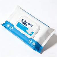 Lingettes humides multi-usages pour surfaces ménagères, adaptées à la cuisine, OEM