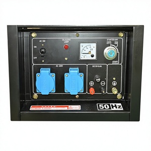 Générateur portable 5kW 6kW 7.5kVA refroidi par air, groupe électrogène de qualité industrielle avec double tension 220V 380V SE5DF, qualité industrielle portable - Product Image 6