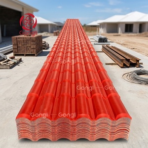 <span class=keywords><strong>Tegole</strong></span> Ondulate in Resina Sintetica ASA PVC Stile Moderno, a 3 Strati, Impermeabili, Resistenti al <span class=keywords><strong>Vento</strong></span> e Durevoli per Case Costiere - Product Image 1