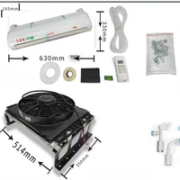 12V24v Caché Split Parking Électrique Climatiseur Camion Climatiseur Minivan Camion Livraison Van