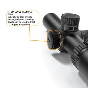 Lunette de visée BANGBANG 1.5-8X24 SFP en aluminium, étanche, système optique HD, faible puissance avec illumination pour utilisation en extérieur - Product Image 3