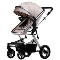 Poussette de bébé européenne acheter de la Chine fabricant/landaus de luxe 3 en 1 avec siège de voiture/maman chaude mode bébé chariot à vendre