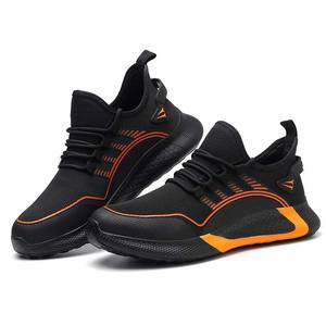 Zapatos de Seguridad Deportivos de Cuero Genuino para Hombre, de Lujo, para Oficina y Construcción/Fábrica, con Plantilla de Malla Invernal Antideslizante, Color Negro, 2025 - Product Image 3