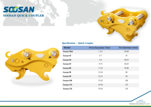 Attacco Rapido 50 per Accessori Escavatore - Product Image 5