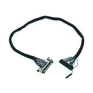 Заводская цена LVDS кабель в сборе 415 мм FI-<span class=keywords><strong>RE</strong></span>-41PIN DB2.0 1*1P 2*15pin/DB2.0 UL1571 28AWG цифровой экран электронные аксессуары - Product Image 4