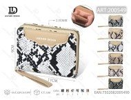 Portafoglio da donna con motivo serpente, piccolo, in PU, alla moda, per uso quotidiano - Product Image 1