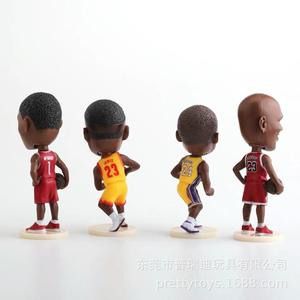 Dihua özel PVC enjeksiyon renk boyama basketbol oyuncu <span class=keywords><strong>1990s</strong></span> aksiyon figürleri OEM fabrika 3D karikatür oyuncak tasarım - Product Image 4