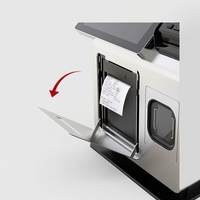 AWSTOUCH Kiosque de commande et de point de vente tactile 15,6 pouces, sur pied ou sur table, avec système d'exploitation Android ou Windows