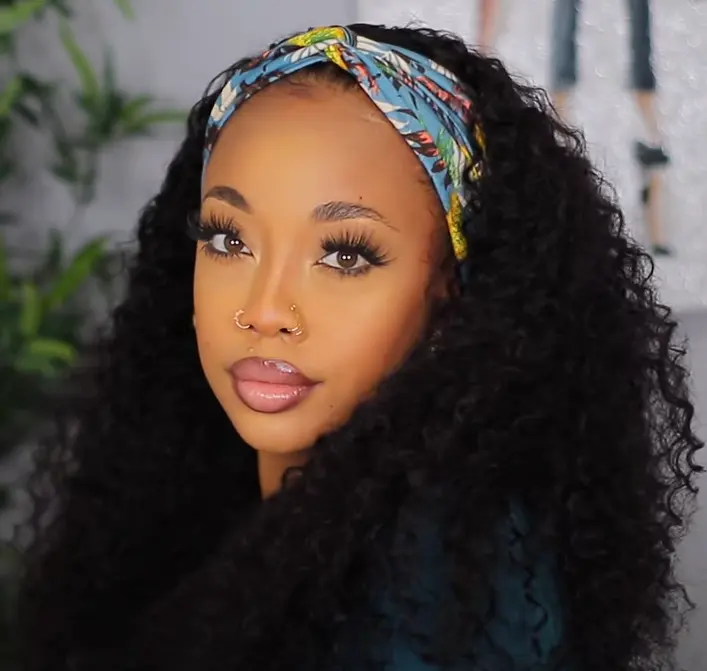 sc Headband Wigs for Black Women headband wig for women Baby Hair For Black Women 2021