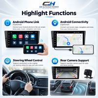 Lecteur multimédia vidéo WIFI Navi GPS Android Auto autoradio tableau de bord USB pour BMW Série 3 E90 E91 E92 E93 2006-2012