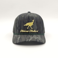 Gorra de Béisbol Deportiva de 5 Paneles con Estampado de Leopardo, Bordado de Camuflaje, Logotipo Personalizado, Oxford Dobby, Poliéster, Cierre Trasero Ajustable