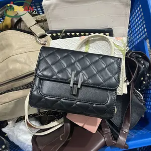 Megan Guangdong 2024 Bolsos de cuero usados de diseñador femenino Paquetes Bolsos de segunda mano