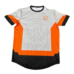 Camiseta Deportiva para Hombre con Estampado Personalizado al por Mayor, Cuello Redondo, Transpirable, de Secado Rápido, Fibra de Poliéster Elástica, Rashguard de MMA - Product Image 1