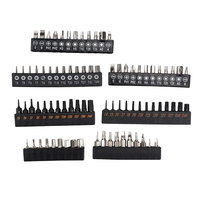 Vente en gros Tête de lot triangulaire Torx en croix hexagonale électrique 25mm Ph2 Plusieurs types d'embouts de tournevis magnétiques en acier s2
