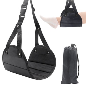 Wholesale Bulk Supply MMC Foot Rest <b>Hammock</b> Travel Footrest <b>Hammock</b> Length Adjustable Airplane Foot <b>Hammock</b> for Long Distance - Product Image 4