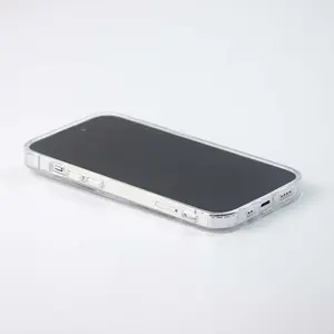 투명 PC TPU 무선 충전 마그네틱 전화 케이스 iPhone 14 Pro Max 고속 충전 케이스 마그네틱 백 커버