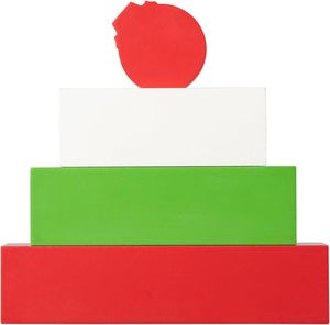 Natale in resina di legno blocco parola segno con detti gioia lasciare la neve buon natale natale carino blocco decorazione da tavolo per Natale - Product Image 6