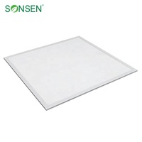 Panneaux LED commerciaux 60x60mm sélectionnables en 3 CCT, 36W 48W, panneau LED encastré 2x2, CRI80, IP44, garantie 3 ans