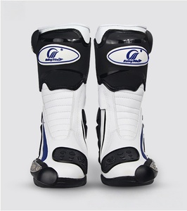 Chaussures de moto, chaussures de course, bottes de descente VTT pour hommes, protection multidirectionnelle étendue, conception antidérapante, chaussures de moto - Product Image 3