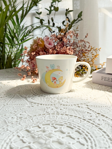 Chinese Manufacturer Cartoon Animal Ceramic Mug <b>Small</b> Flower Pattern Custom Design for Presents-Stoneware Reusable Food <b>Safe</b> - Product Image 2