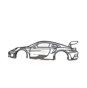 Modern <b>Design</b> Indoor Outdoor Metal Iron Black Car Sculpture <b>Wall</b> Art Hanging Living Room Bedroom Custom <b>Frame</b> Size Handicraft - Product Image 1