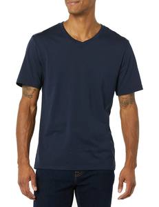 Camisetas de Algodón Personalizadas con Logotipo, Manga Corta, Cuello en <span class=keywords><strong>V</strong></span>, Ajuste Holgado, Suaves y Cómodas, Impresión Digital, Tejido de Punto - Product Image 4