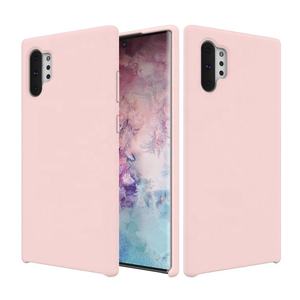 Disponible en stock Funda de silicona líquida pura para <span class=keywords><strong>el</strong></span> último modelo de <span class=keywords><strong>Samsung</strong></span> <span class=keywords><strong>Note</strong></span> 10 Pro - Product Image 1