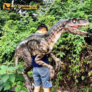 My-dino J24-3 Latex Velociraptor Dinosaure <span class=keywords><strong>Marionnette</strong></span> À Main Rapace - Product Image 1
