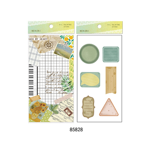 2 autocollants de <span class=keywords><strong>scrapbooking</strong></span> nekyi, papier esthétique Original personnalisé, pour les adhésifs - Product Image 4