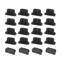 Housse de protection en silicone pour interface téléphone Android, 1 pièce, micro usb, anti-poussière, pour téléphone portable