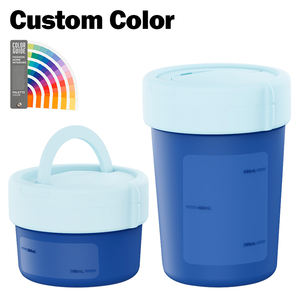 Frascos de Silicona Herméticos para Almacenamiento de Alimentos, Aptos para Microondas y Lavavajillas, Libres de BPA, con Gran Capacidad de Sellado, 500/1000 ml, OEM/ODM - Product Image 1