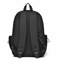 Sac à dos d'étudiant personnalisé 2025 simple pour ordinateur portable 16 pouces, couleur unie, grande capacité, fermeture éclair, sangle antivol, transport facile