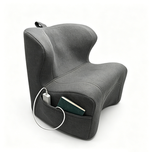 Portable Ergonomic Memory Foam Massage <strong>Chair</strong> Home Office Use Pelvic Alignment Support <strong>Lower</strong> <strong>Back</strong> Hip Leg <strong>Pain</strong> Relief - Product Image 1