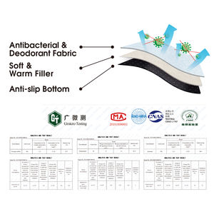 Venta al por mayor cama para mascotas tela desodorante antibacteriana lavable soporte ortopédico cama de espuma para perros - Product Image 4