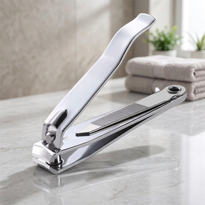 Coupe-ongles en acier inoxydable de haute qualité, lame courbée, ouverture large, durable, pour usage manuel, style simple, vente en gros - Product Image 2