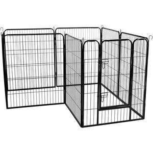 Perrera de Metal plegable para perros, valla o cercado temporal para Parque, alta resistencia, OEM - Product Image 4