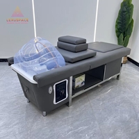 Dernière version : Lit de spa capillaire personnalisé pour salon, fauteuil de lavage de cheveux, spa pour les pieds, utilisation en salon de manucure hospitalier, design japonais