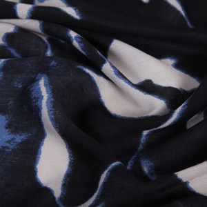 Bufanda con estampado de silueta floral personalizada con flecos cortos, bufandas cálidas de invierno de seis colores, chales para mujer - Product Image 3